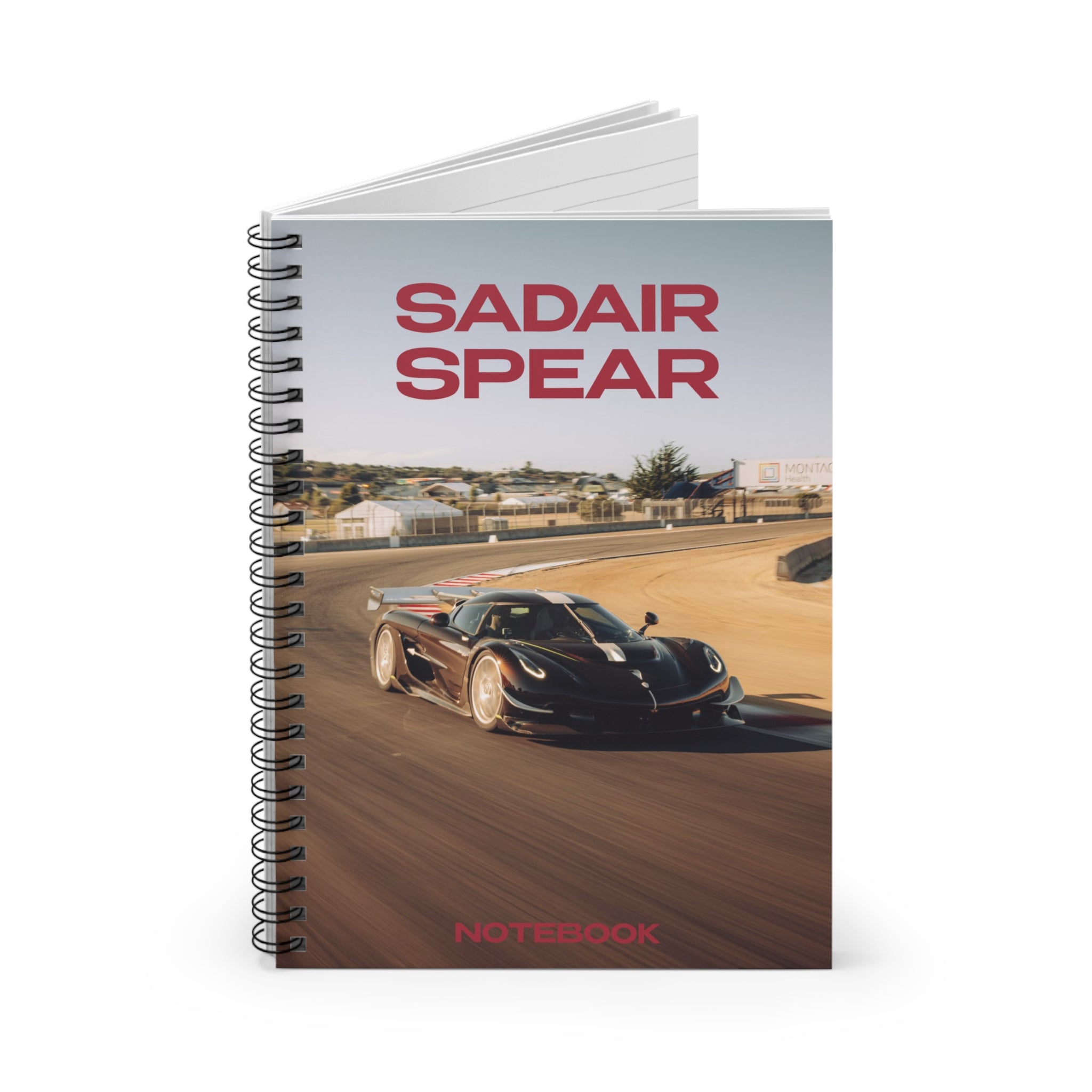 KGG Sadair's Spear - Spiral Notebook (Ruled Line)